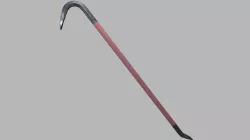 Half-Life Crowbar Game Ready PBR Low-poly 3D model