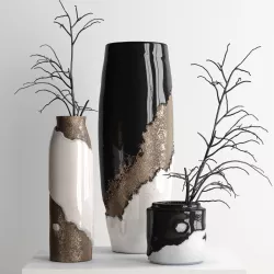 Hausi BGW vases set 3D model