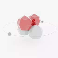 Helium - Atomic Collection 3D model