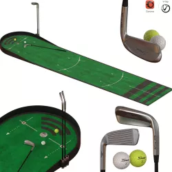 Home Mini Golf 3D model