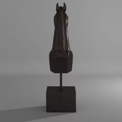Horse Head Bust 3D model