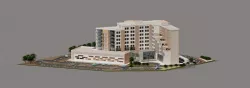 hotel 4 star 3D model