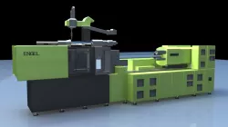 injection molding machine 3D model