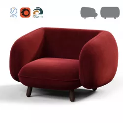 ISKOS Snoopy sofa 3D model