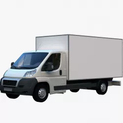 L4H1 truck isothermal van 3D model