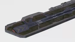 London City Airport 3D Map Low-poly 3D model