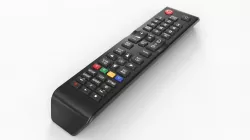 Low-poly  TV Remote Low-poly 3D model