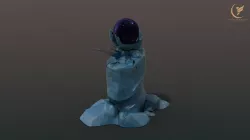 Magic Sphere Low-poly 3D model