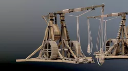 MEDIEVAL Trebuchet 3D model