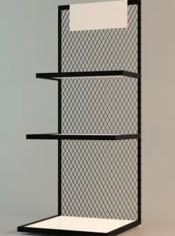 Metal Wall Unit 3D model