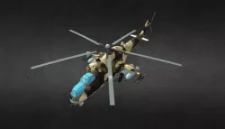 Mi24P Chernobyl Low-poly 3D model