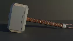 Mjolnir Thor Hammer 3D model