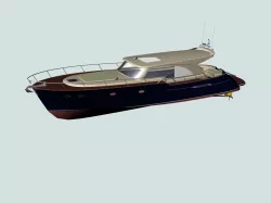 Motor Yacht 18mt 3D model