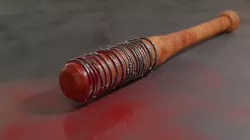 Negan Bat Lucille 3D model