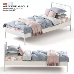 Nesttun Bed 3D model