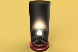 Nightlight  VINTAGE WOODEN SLEEPING LAMP  3D model
