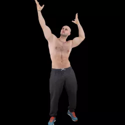 No378 - Body Builder 3D model