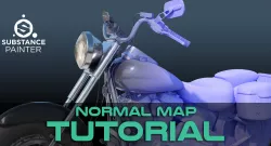 Normal Maps - Substance Painter Tutorial 3D model