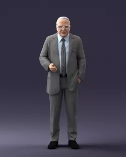 Old man 0617 3D model