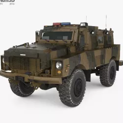Oshkosh Alpha MRAP 3D model