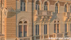 Palace Ponterosso place Trieste 3D model