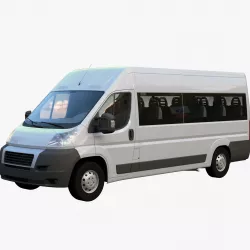 Passenger minibus L4H3 3D model
