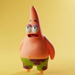 Patrick Star 3D model