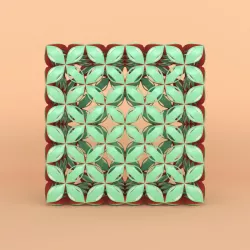 pattern cube 3D model