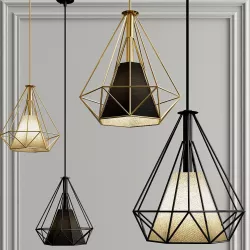 pendant light 3D model