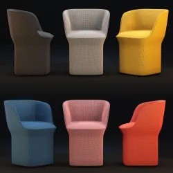 Pianca Esse Chair 3D model