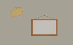 Picture Frame Low-poly 3D model