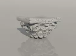 Pillar head 3D model
