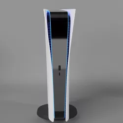 PlayStation 5 PS5 3D model