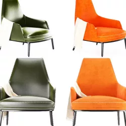 POLIFORM-JANE LOUNGE Low-poly 3D model