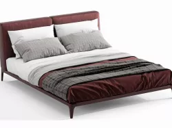 Poliform Park Uno Bed 3D model
