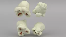 Popcorn 3D model