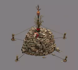 Prairie - altar 3D model