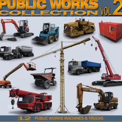 Public Works Collection Vol 2 Low-poly 3D model