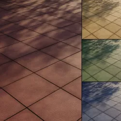 Rubber tile Type 1 Texture