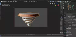 Sci fi Dinning table  3D model