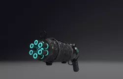 Sci-fi  Hand Cannon   Low-poly 3D model