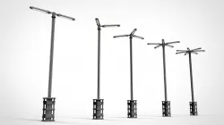 sci fi lighting 5 3D model
