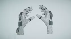 Sci Fi VR Hand Low-poly 3D model