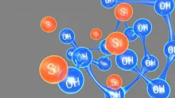 Silicon atom animation 3D model