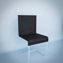 Simple Basic Office Chair 3D model
