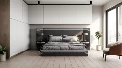 Simple Bedroom - Corona Low-poly 3D model