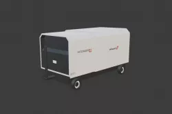 Simple SWISS GPU 3D model