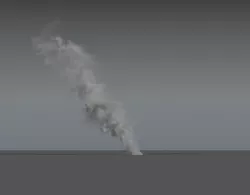 Smoke Rising 03 - VDB 3D model