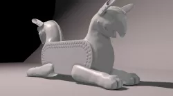 Sphinx 3D model