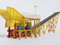 Stone Crusher 3D model